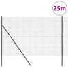 Kehitetty liitetty langoittain 25 x 1,5 m PVC-pinnoitettu teräs
