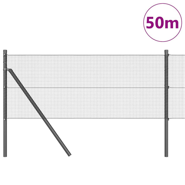 Kehitetty liitetty langoittain 50 x 0,6 m PVC-pinnoitettu teräs