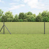 Kehitetty liitetty langoittain 100 x 0,8 m Harmaa Verkko