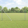 Langoitettu este piikeillä 10 x 1,4 m Galvanoitu teräs Hopea