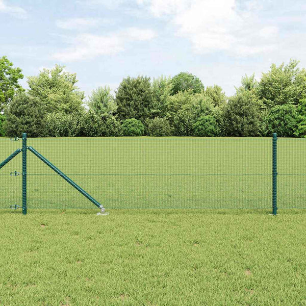 Langoitettu este piikeillä 10 x 0,6 m PVC-pinnoitettu teräs