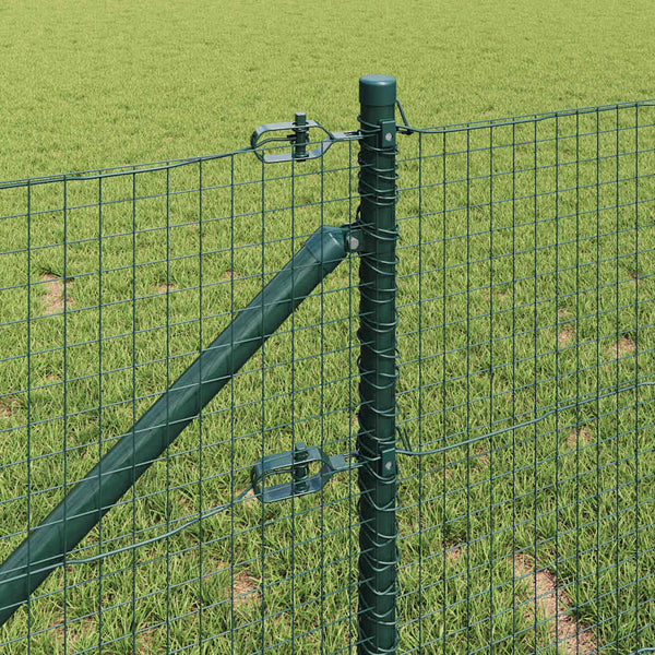 Langoitettu este piikeillä 25 x 0,5 m PVC-pinnoitettu teräs