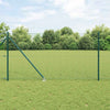 Langoitettu este piikeillä 25 x 1,4 m PVC-pinnoitettu teräs