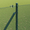 Langoitettu este piikeillä 25 x 1,5 m PVC-pinnoitettu teräs