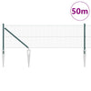 Langoitettu este piikeillä 50 x 0,6 m PVC-pinnoitettu teräs