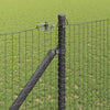 Langoitettu este piikeillä 10 x 1,4 m PVC-pinnoitettu teräs