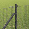 Langoitettu este piikeillä 25 x 1,2 m PVC-pinnoitettu teräs