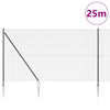 Langoitettu este piikeillä 25 x 1,5 m PVC-pinnoitettu teräs