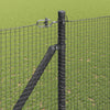 Langoitettu este piikeillä 25 x 1,5 m PVC-pinnoitettu teräs