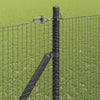 Langoitettu este piikeillä 25 x 1,5 m PVC-pinnoitettu teräs