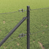 Langoitettu este piikeillä 50 x 0,4 m PVC-pinnoitettu teräs