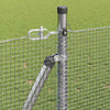 Hitsattu metalliverkkoaita betoni-juurella 10 x 0,8 m Hopea