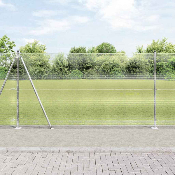 Hitsattu metalliverkkoaita betoni-juurella 25 x 1,2 m Hopea