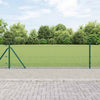 Hitsattu metalliverkkoaita betoni-juurella 100 x 0,6 m Vihreä