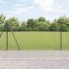 Hitsattu metalliverkkoaita betoni-juurella 10 x 1,2 m Harmaa
