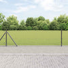 Hitsattu metalliverkkoaita betoni-juurella 50 x 0,4 m Harmaa