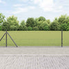 Hitsattu metalliverkkoaita betoni-juurella 100 x 0,6 m Harmaa