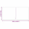 Keinoruohot 1500 x 100 x 4 cm PP & PE