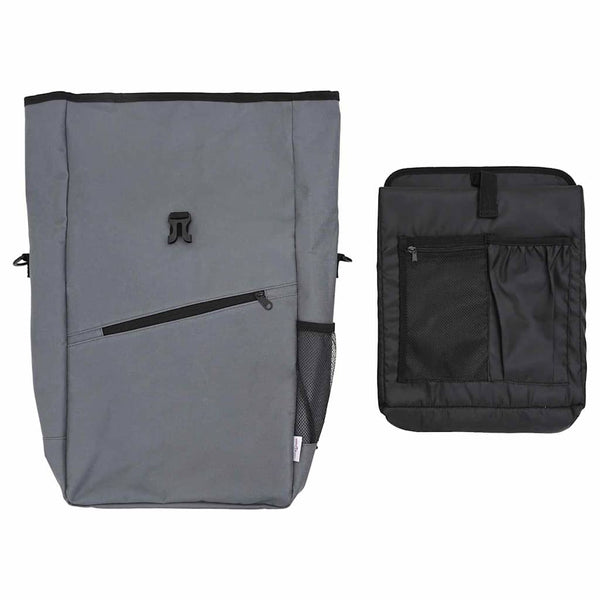 Pyörälaukku Harmaa 33 x 16 x 60 cm Polyesteri
