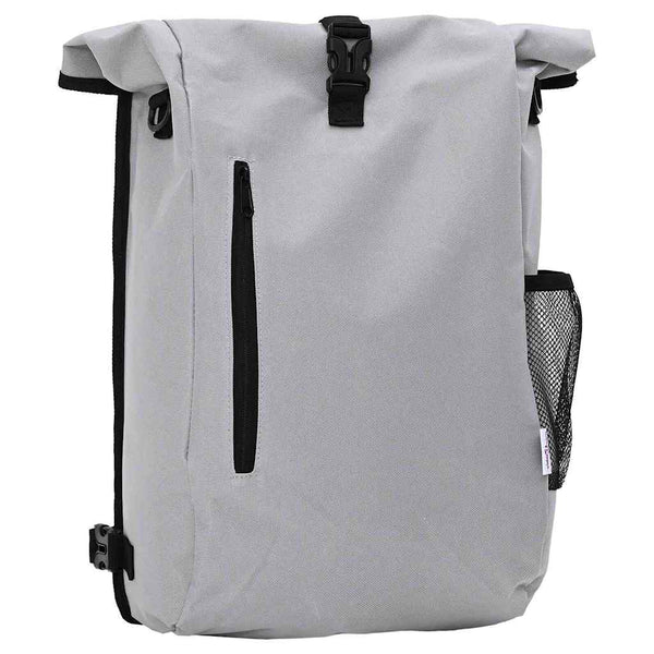 Pyörälaukku Harmaa 31 x 13 x 58 cm Polyesteri