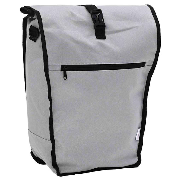 Pyörälaukku Harmaa 34 x 16 x 59 cm Polyesteri