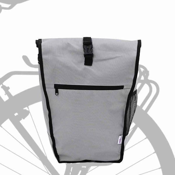 Pyörälaukku Harmaa 34 x 16 x 59 cm Polyesteri