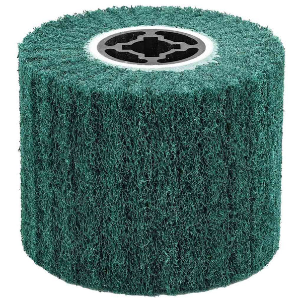 Hiontarullat 3 kpl Vihreä 12 x 12 x 10 cm Synteettinen kuitu