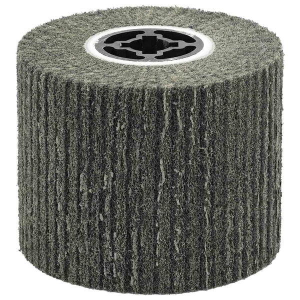 Hiontarullat 3 kpl Musta 12 x 12 x 10 cm Synteettinen kuitu