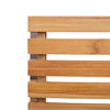 Ruskea puutarhan tuoli Owhaish 56x54.5x87cm (2 pcs, tiikki)