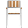 Ruskea puutarhan tuoli Curchel 56x54.5x87cm (4 pcs, tiikki)