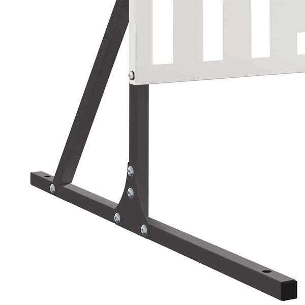 Yksityisyysnäyttö 100 x 50 x 180 cm Ruostumaton teräs Hopea