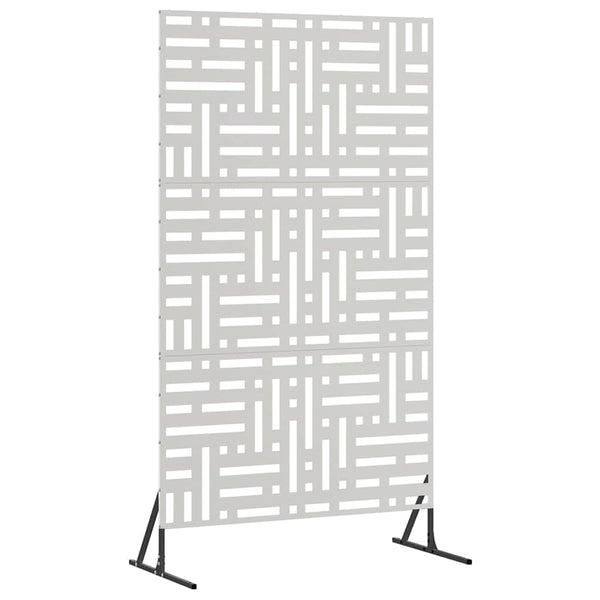 Yksityisyysnäyttö 100 x 50 x 180 cm Ruostumaton teräs Hopea