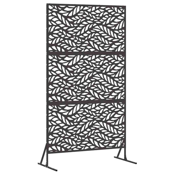 Yksityisyysnäyttö 100 x 50 x 180 cm Teräs Musta