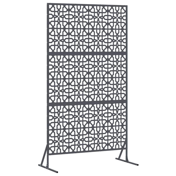 Yksityisyysnäyttö 100 x 50 x 180 cm Teräs Antrasiitti