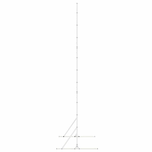 Yksityisyysnäyttö 100 x 50 x 180 cm Teräs valkoinen