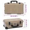 Kova matkalaukku Hiekka 56 x 35 x 23 cm Polypropeeni ja ABS