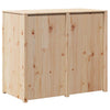 Keittiökaappi hyllyllä MEPPEL Ruskea tammi 106 x 55 x 92 cm