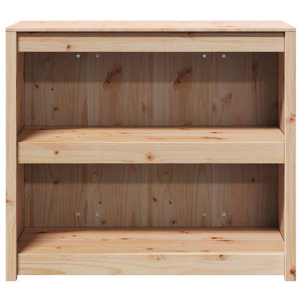 Keittiökaappi hyllyllä MEPPEL Ruskea tammi 106 x 55 x 92 cm