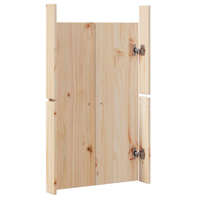 Keittiön ovi ovella Ruskea 50 x 9 x 82 cm Täysi Mänty