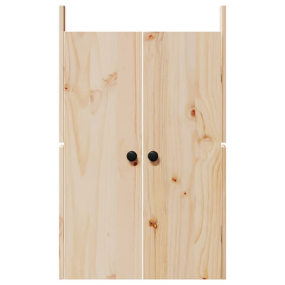 Keittiön ovi ovella Ruskea 50 x 9 x 82 cm Täysi Mänty