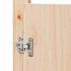 Keittiön ovi ovella 2 pcs Kerma 50 x 9 x 82 cm Täysi Mänty