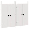 Keittiön ovi ovella 2 pcs Valkoinen 50 x 9 x 82 cm Täysi Mänty