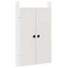 Keittiön ovi ovella 2 pcs Valkoinen 50 x 9 x 82 cm Täysi Mänty