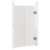 Keittiön ovi ovella 2 pcs Valkoinen 50 x 9 x 82 cm Täysi Mänty