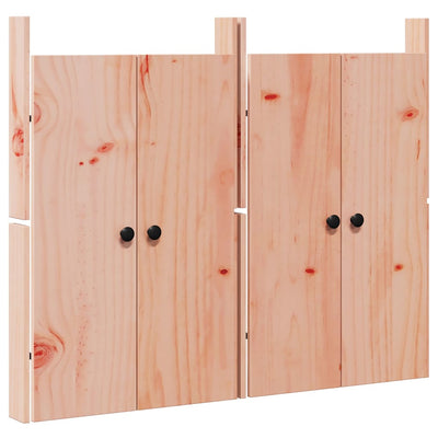 Keittiön ovi ovella 2 pcs Ruskea 50 x 9 x 82 cm