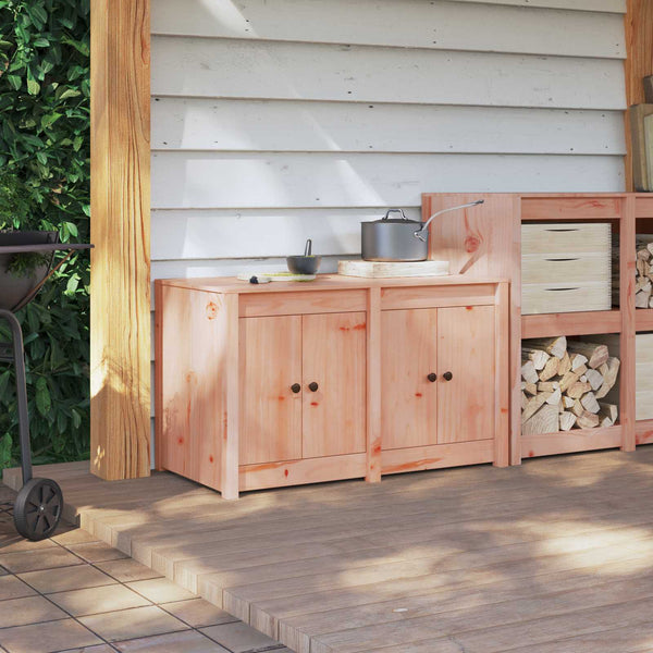 Keittiökaappi MEPPEL Ruskea tammi 106 x 55 x 64 cm Täysi Mänty