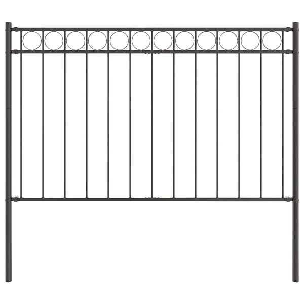 Aitaelementti ASSEN 170 x 150 cm Teräs Harmaa