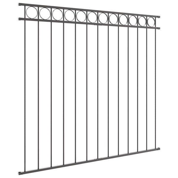 Aitaelementti ASSEN 163 x 120 cm Teräs Harmaa
