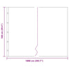 Juurieste Musta 1 x 10 m HDPE