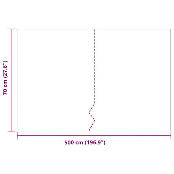 Mustan Juuriesteen HDPE 0.7 x 5 m